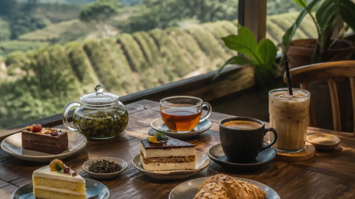 ภาพประกอบเรื่อง เส้นทางสายชา กาแฟ และขนมหวาน: คำถามที่พบบ่อยของคนรักความอร่อย